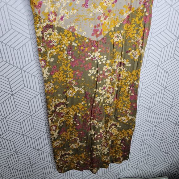 Anthropologie Tiny Shoreline Floral Midi Dress Sz Small - Picture 8 of 16